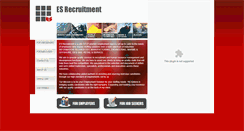 Desktop Screenshot of esrecruit.com